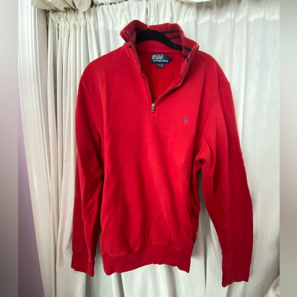 Vintage Polo by Ralph Lauren 3/4 Zip Sweatshirt
